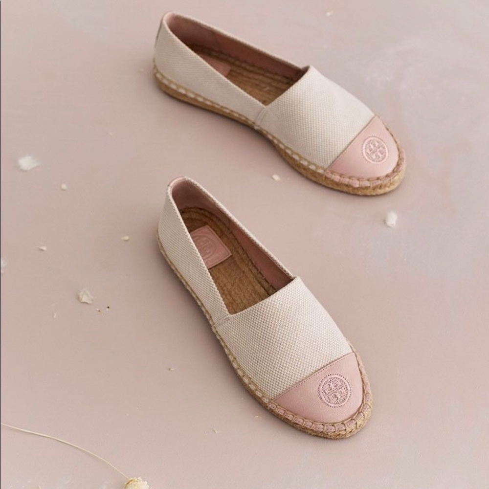 Tory Burch Colorblock Espadrille Flat